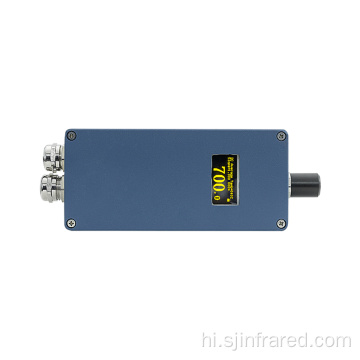 जांच के साथ ऑप्टिकल पाइरोमीटर
